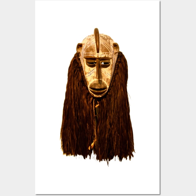 Mask African Wall Art by Wolf Art / Swiss Artwork Photography